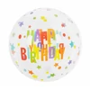 Kép 1/2 - Happy Birthday bubble lufi, 50 cm