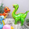Kép 3/5 - 3 d dinó fólia lufi- kék, 75 cm- Diplodocus