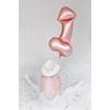 Kép 3/3 - Rose gold pénisz lufi, 112 cm 