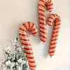 Kép 2/3 - Karácsonyi cukorka nyalóka fólia lufi, 84 cm