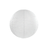 Kép 1/3 - Fehér gömb papír lampion, 20 cm