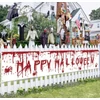 Kép 1/2 - Happy Halloween véres banner