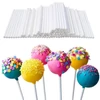 Kép 3/7 - Papír nyalóka és cake pop pálcika - fehér 12 cm