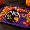 Kép 2/2 - Halloween fémtálca