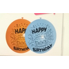 Kép 2/2 - Happy Birthday fólia lufi 5db/csomag (változó színben)