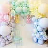 Kép 4/5 -  Pasztell, macaron zöld színű latex lufi, 2 db-s - 45 cm