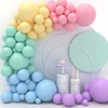 Kép 5/5 -  Pasztell, macaron zöld színű latex lufi, 2 db-s - 45 cm