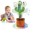Kép 2/2 - Táncoló kaktusz, gyerekjáték, ismétli, amit mondasz / plüss anyag, Akkumulátor