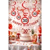 Kép 2/2 - Sebességkorlátozó függő dekoráció,30-as  6 db