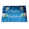 Kép 2/2 - Kék Happy Birthday lufi fotó háttér banner