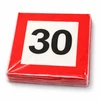 Kép 3/3 - 30-as sebesség korlátozós szalvéta,  20 db