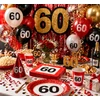 Kép 3/4 - 60-as sebességkorlátozó szülinapi parti szalvéta - 20 db