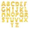 Kép 2/2 - Fólia lufi"P" betű arany, 86 CM