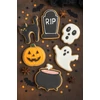 Kép 2/2 - Halloween sütemény forma szett, 6 db