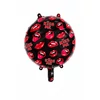 Kép 1/2 - Kiss Me Fólia Lufi 45 cm – Vicces Felnőtt Party Dekoráció