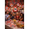 Kép 2/2 - Sebességkorlátozó függő dekoráció, 50- es , 6 db