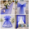 Kép 2/2 - Sötétkék organza