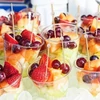 Kép 2/2 - gömb torta beszúró, koktél és étel díszítő pálcika  –gyöngyház fehér 100 db/cs