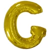 Kép 1/2 - Fólia lufi "G" betű arany, 86 CM