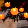 Kép 4/5 - Halloween Pókos led mécses