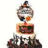 Kép 3/3 - Happy Halloween torta dekoráció, 17 cm