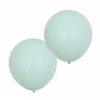 Kép 2/5 -  Pasztell, macaron zöld színű latex lufi, 2 db-s - 45 cm