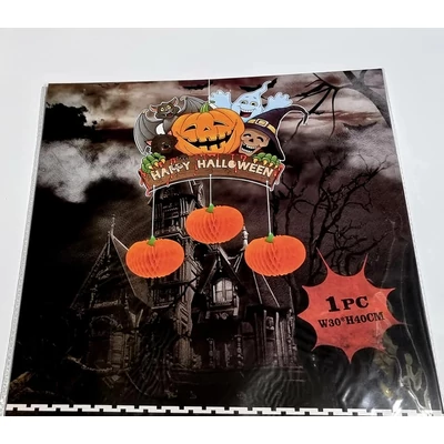 Happy Halloween ablakdekoráció,  40 cm - 3 d