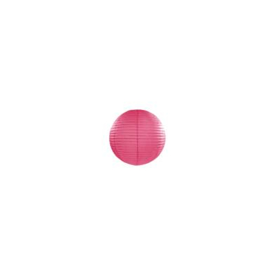 Pink papír lampion, 20 cm