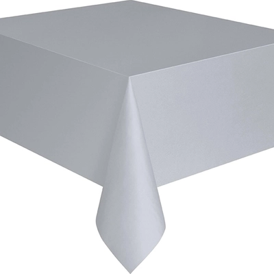 Ezüst színű asztalteritő 137 cm x274 cm