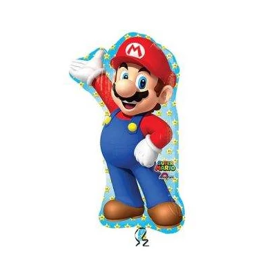 Super Mario fólia lufi 83 cm