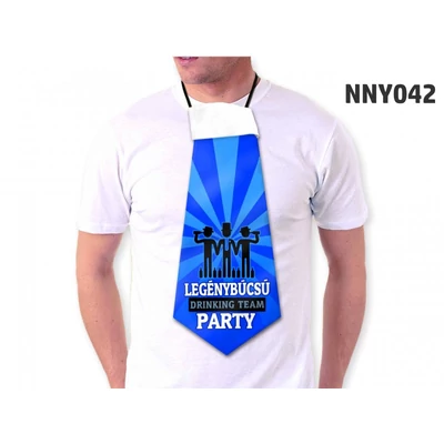 Óriás nyakkendő legénybúcsú party