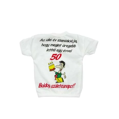50 es vicces  üvegpoló 