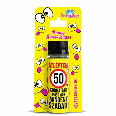 Vicces Cukor - Átléptem a 50-es korhatárt