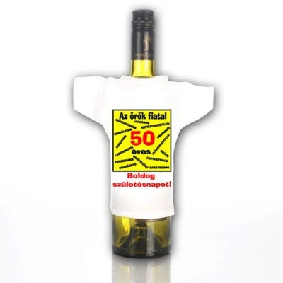  Örök fiatal 50 éveseknek üvegpoló