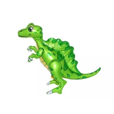 3 d dinó fólia lufi - Spinosauros- zöld