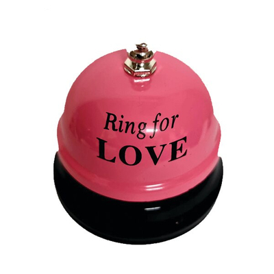 Fém csengő, Ring for Love, rózsaszín-fekete