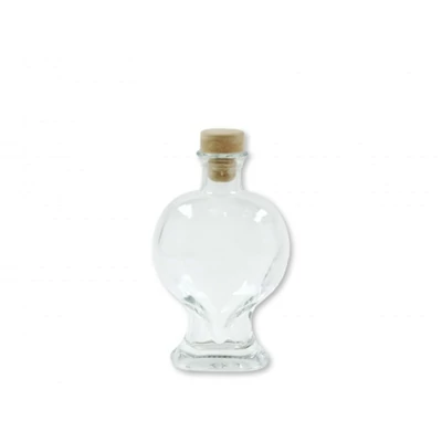 Szív alakú üveg -200 ml