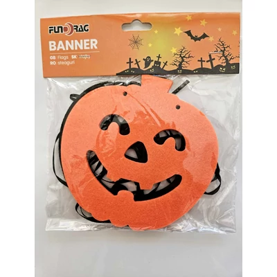 Tökös banner halloweenre