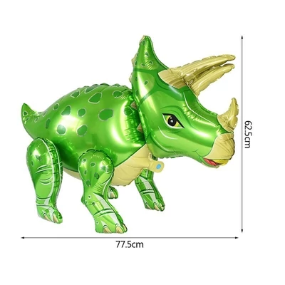 3D dinó fólia lufi
