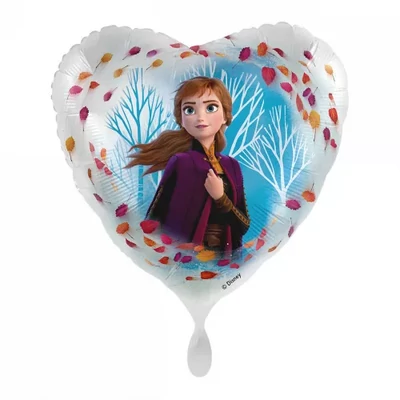 Frozen -jégvarázs- szív alakú fólia lufi