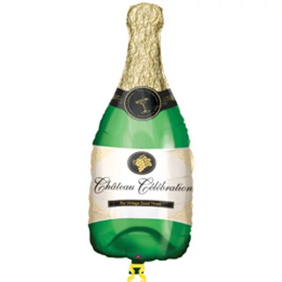 Pezsgő fólia lufi  -chateau célébration-