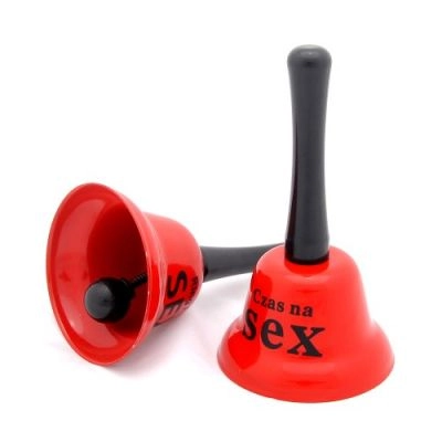 Szex csengő piros, 12 cm