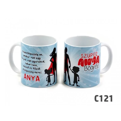Bögre -szuper anya-