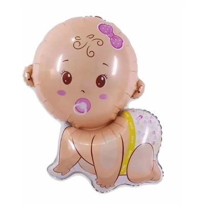 Baby lány fólia lufi