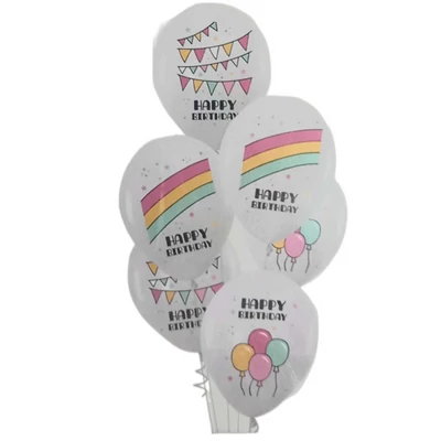 Happy Birthday  latex lufi 30 cm