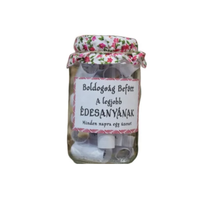 Boldogság befőtt - A legjobb édesanyának-