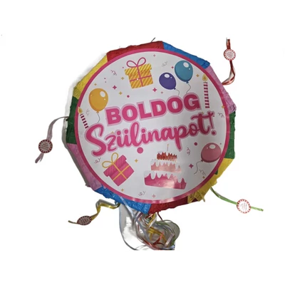 Pinata Boldog Születésnapot , 44 cm 