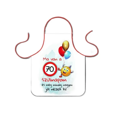  Kötény 70 éveseknek