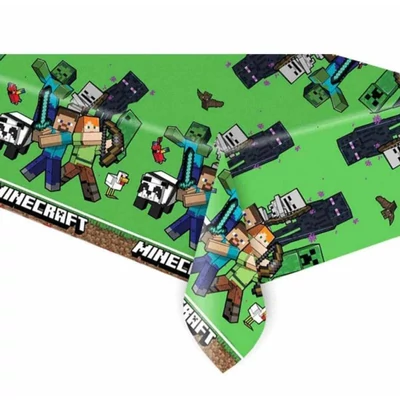 Minecraft műanyag terítő