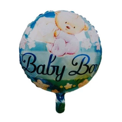 Baby boy fólia lufi, 45 cm kék